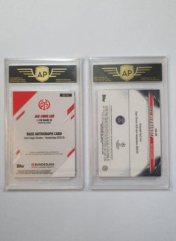2023/24, 2025/26 Topps Lucas Hernandez, Jae-Sung Lee, Nieuw