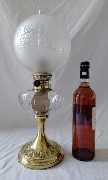 Sté. Otto Müller - Berlin - Petroleumlamp - Petroleumlamp