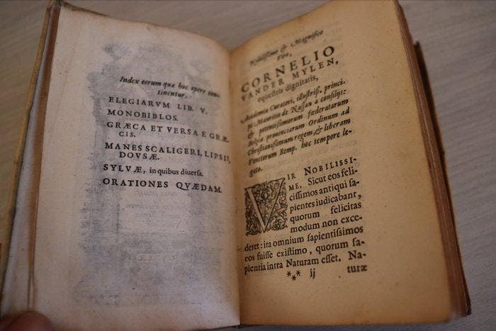 Daniel Heinsius - Poematum - 1610, Antiek en Kunst, Antiek | Boeken en Manuscripten