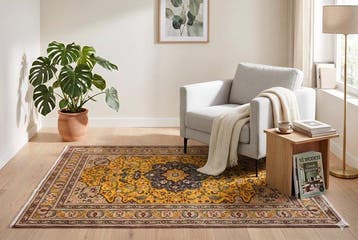 Vintage Kayseri - Vloerkleed - 195 cm - 120 cm - met, Huis en Inrichting, Nieuw