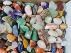 Big Lot HQ tumbled crystals - different minerals 18 - 36 mm, Verzamelen