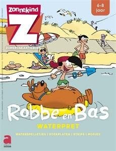 Spelletjes- en oefenboek Zonnekind: Robbe en Bas - Waterpret, Verzenden, Zo goed als nieuw, Falzar