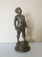 Adolphe Rivet (1855-1925) - Statue, Premiere Culotte - 18 cm, Antiquités & Art