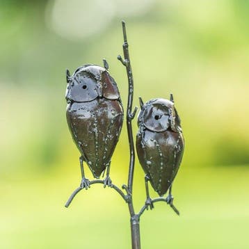Cabane à oiseaux - Métal