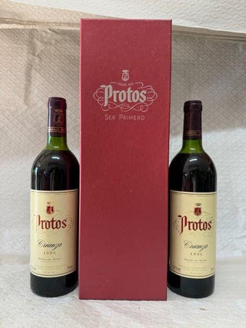 1996 Bodegas Protos, Crianza (x2) & 2009 Protos Magnum,, Verzamelen, Wijnen, Nieuw