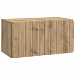 vidaXL Wandmontage TV-kast Artisanaal eiken 59,5 x 31 x 30, Verzenden