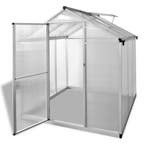 vidaXL Tuinkas 3,46 m² versterkt aluminium, Tuin en Terras, Verzenden, Nieuw