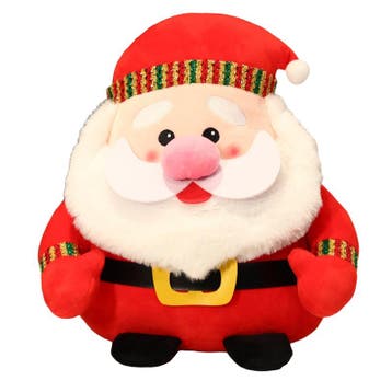 Kerstman Knuffel - 20cm - Pop Kerst Decoratie - Kerstartikel, Verzenden, Nieuw