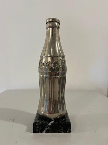 Coca Cola - Sculpture, Trophée Coca-Cola + Tirelire - 22 cm