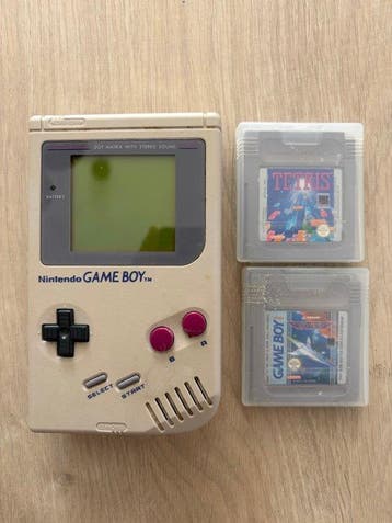 Nintendo - Gameboy Classic - Videogameconsole + games, Nieuw