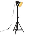 vidaXL Vloerlamp 25 W E27 35x35x65/95 cm zwart, Verzenden, Nieuw