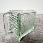 Gerrix - Emmer - Glas - Set met geperste glazen voorwerpen