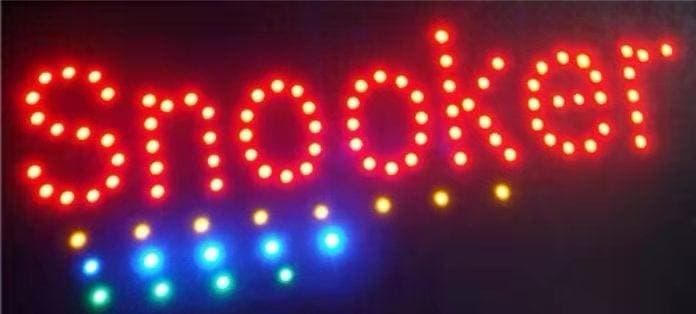 Snooker pool LED bord lamp verlichting lichtbak reclamebord, Huis en Inrichting, Lampen | Overige, Nieuw, Verzenden