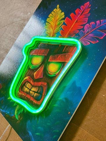 LEDMansion - Gaming Legends Duo – Mario Kart & Aku Aku, Nieuw