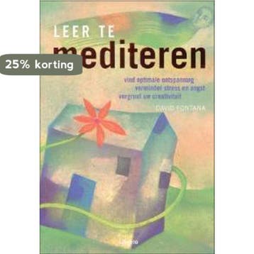 Leer te mediteren 9789089980045 David Fontana, Boeken, Verzenden, Zo goed als nieuw, David Fontana