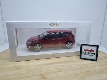 Norev 1:18 - Modelauto - Volkswagen Golf VI GTI Tornado Red, Nieuw