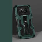 Xiaomi Poco X3 - Armor Hoesje met Kickstand en Pop Grip -, Verzenden, Nieuw