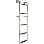 Opvouwbare Zwemtrap Rvs 5 Treden 110x28cm, Watersport en Boten, Ophalen of Verzenden, Nieuw
