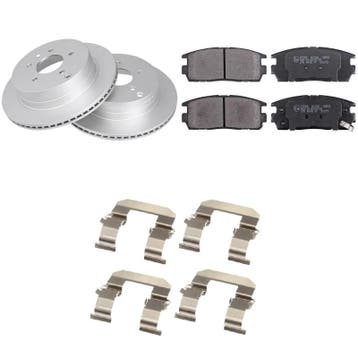 Remschijven + remblokken Achterzijde Opel Antara A 2.4, Autos : Pièces & Accessoires, Verzenden