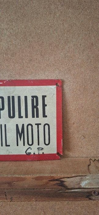 Emaille bord - Staal