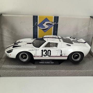 Solido 1:18 - Modelauto - Ford GT40 Mk1 Targa Florio 1967