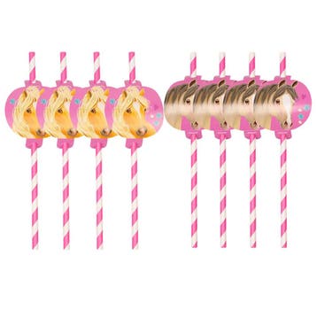 Rietjes Paarden 19,5cm 8st, Verzenden