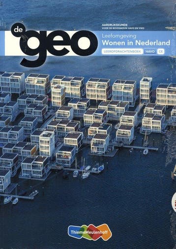 De Geo LRN-line online + boek 5 havo Wonen in Nederland, Boeken, Verzenden, Zo goed als nieuw