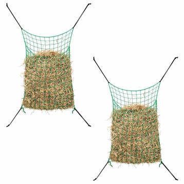 vidaXL Hooinetten 2 st 200x120 cm rechthoekig polypropeen, Verzenden