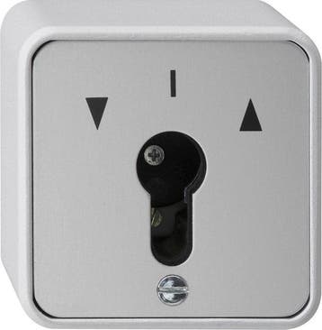 Gira Spatwaterdichte Opbouw Drukknop - 016330, Doe-het-zelf en Bouw, Elektriciteit en Kabels, Verzenden, Nieuw