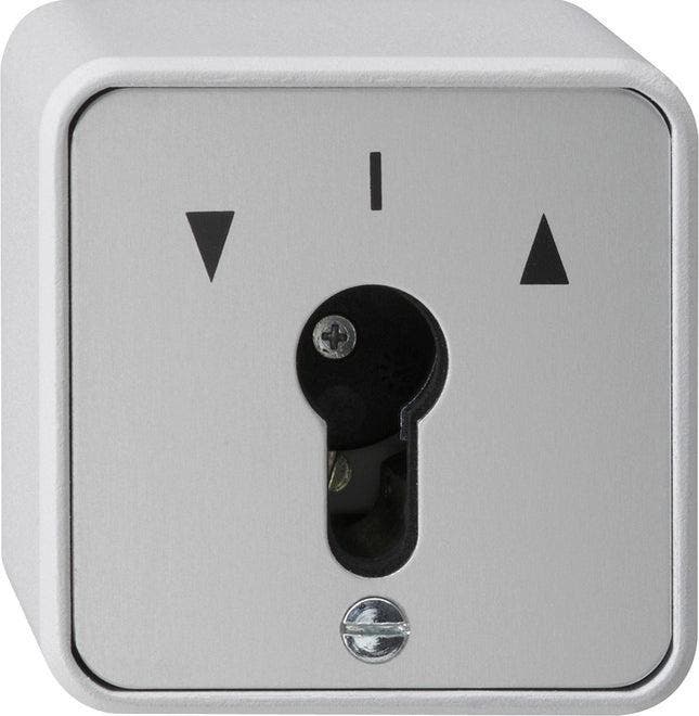 Gira Spatwaterdichte Opbouw Drukknop - 016330, Doe-het-zelf en Bouw, Elektriciteit en Kabels, Verzenden
