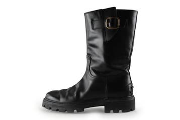 Tods Biker boots in maat 41 Zwart, Kleding | Dames, Schoenen, Verzenden, Zwart, Overige typen, Zo goed als nieuw