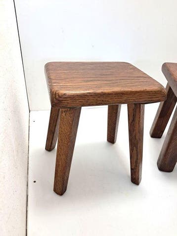 Tables gigognes - Chêne - 2 plantes / tables dappoint