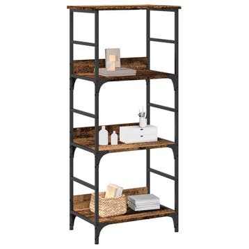 vidaXL Boekenkast 50x33x117,5 cm bewerkt hout oud, Huis en Inrichting, Kasten | Boekenkasten, Verzenden, Nieuw