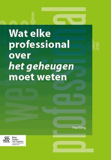 Wat elke professional over het geheugen moet weten, Verzenden, Paul Eling