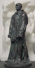 sculptuur, Reproduction of *The Burghers of Calais* - 25 cm
