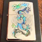 Zippo - Zippo Dragón con Incrustaciones de Abulón (Nácar) -, Nieuw