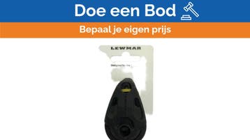 Bieden: Lewmar 40mm Synchro Block Cheek Single - 29901460BK, Ophalen of Verzenden