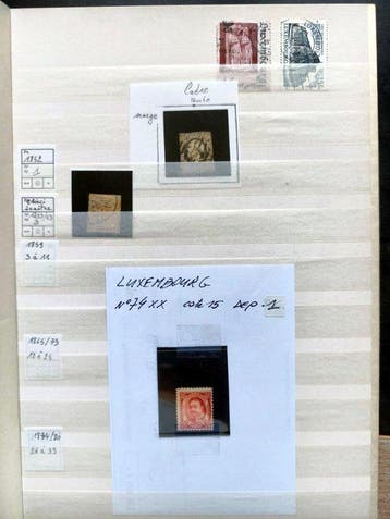 Luxemburg - (717) Luxemburgse klassiekers postzegels, één
