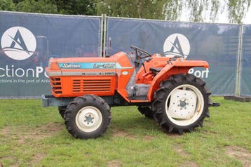 Veiling: Minitractor Kubota Sunshine L1-185 Diesel, Ophalen