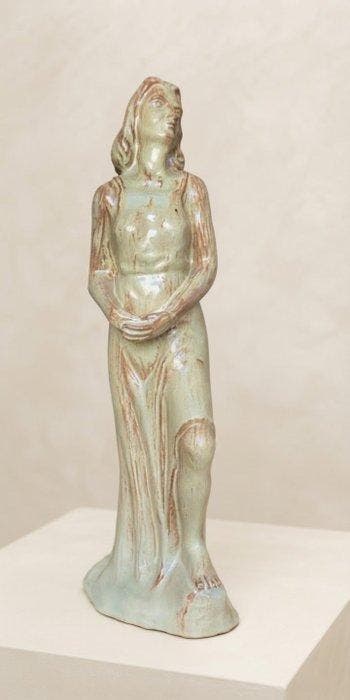 Beeld, “In Afwachting” - 45 cm - Klei, Terracotta - 1977