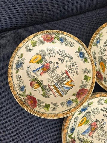 RIchard Ginori - Schaal (12) - Nanchin - Porselein