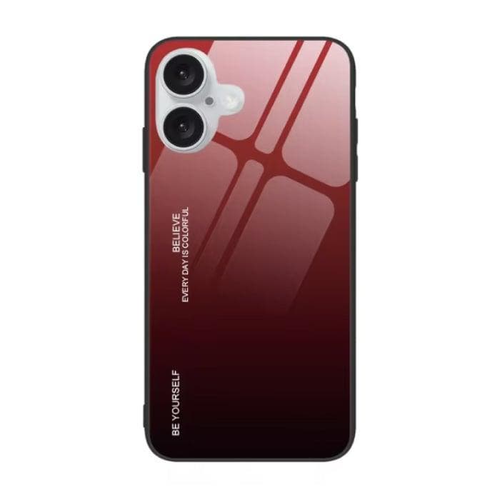 iPhone 13 Mini Hoesje Gradient - TPU en 9H Glas - Shockproof, Telecommunicatie, Mobiele telefoons | Hoesjes en Screenprotectors | Apple iPhone