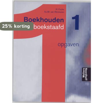 Boekhouden geboekstaafd 1 Opgaven 9789001410049 Henk Fuchs, Verzenden, Gelezen, Henk Fuchs