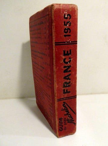 Michelin - Guide du pneu Michelin France - 1955
