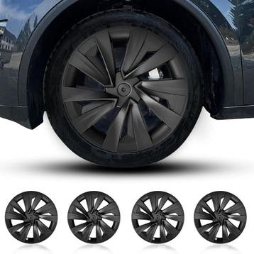Tesla Model Y 19 wieldoppen Matzwart | Retour deal -30%..., Verzenden
