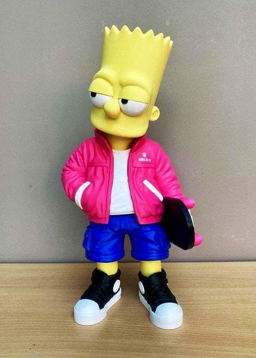 NewArtsy X - Bart Simpson Rolex Street Style XL, Antiquités & Art, Art | Objets design