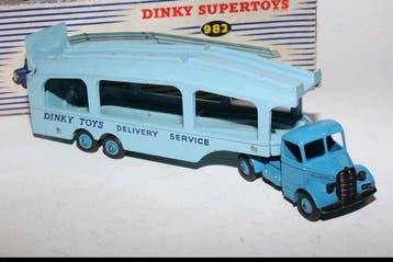 Model vrachtwagen - Dinky Toys Pullmore auto transporter 982, Nieuw