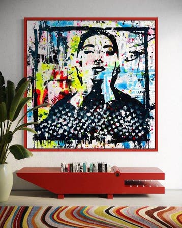Mikko - Mania Callas Street Art Tribute - XL [Unq 1/1]