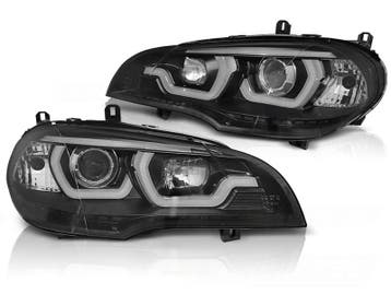 BMW X5 E70 Koplampen Zwart | Tweede kansje | OP = OP, Verzenden, Gebruikt, BMW