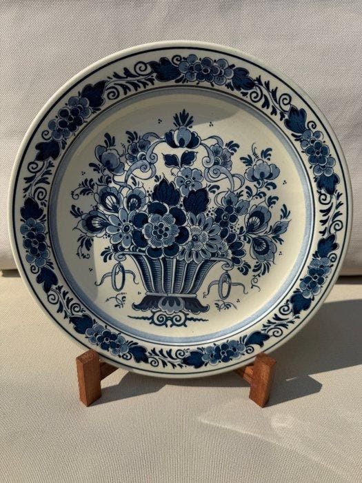 Royal Goedewaagen - Assiette (3) - Faïence - bleu de Delft, Antiek en Kunst, Antiek | Glaswerk en Kristal